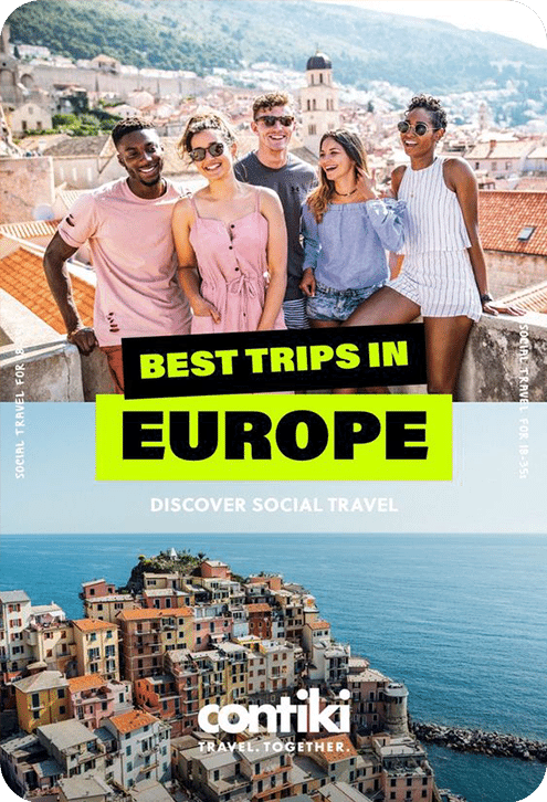 Resolution Digital Contiki X Pinterest campaign | Best trips in Europe
