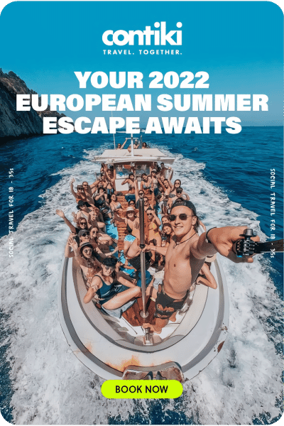 Resolution Digital Contiki X Pinterest campaign | Europe Summer Escape 2022