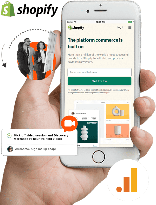 Resolution Digital Shopify eCommerce will help you sell across various social media platforms