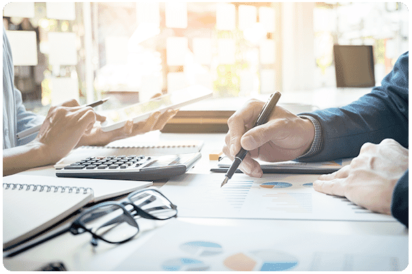 people doing research and audit