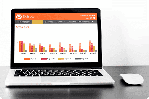 Resolution Digital OneSearch SEO SEM Flightdeck dashboard