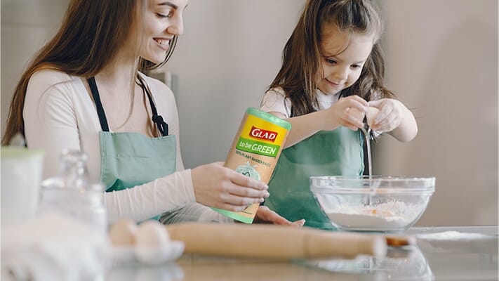 New Easter video content created for Glad's range delivered an improved YOY CTR of