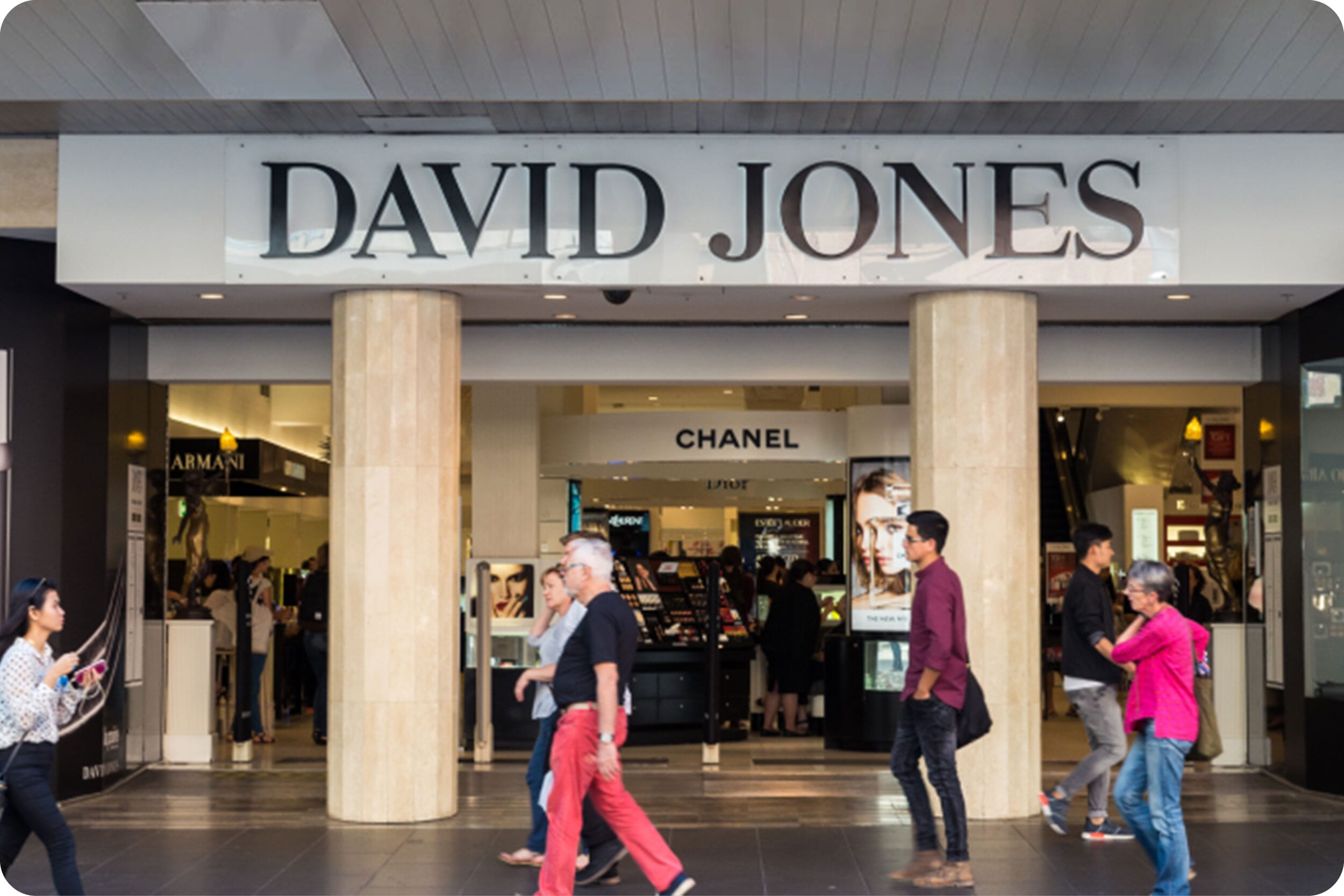 David Jones - Store front