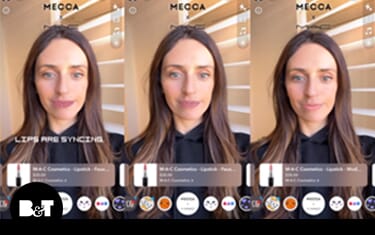 MECCA Brands and Resolution Digital team up to utilise Snap AR Tech