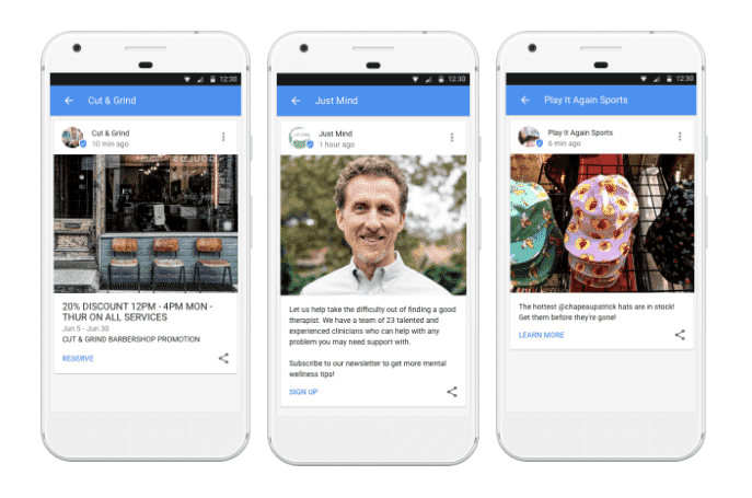 Google has just announced its global roll-out of 'Posts'
