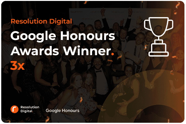 Resolution Digital Wins Multiple Google Honours Awards