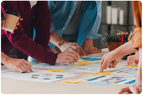 Resolution Digital SEO Consultancy people or team meeting for SEO strategy