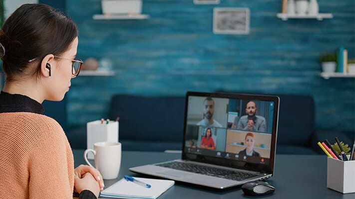 Increased study online page visits by