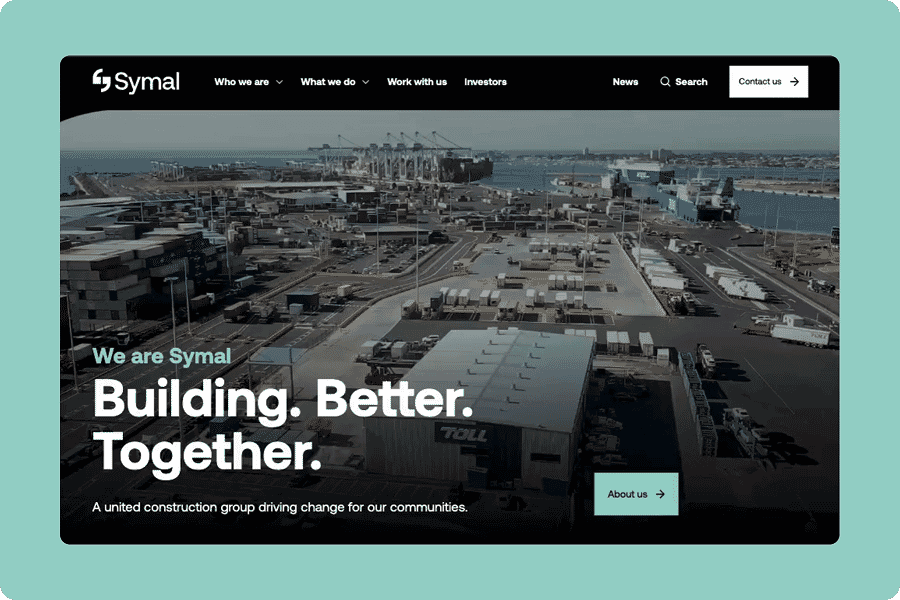 Symal Group Homepage
